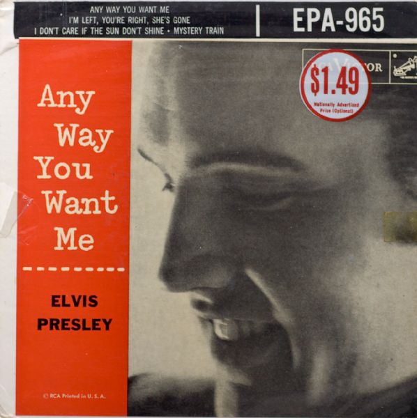 Elvis Presley "Any Way You Want Me" 45 